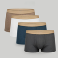 Waffle Knit Boxer Briefs (Set of 4)