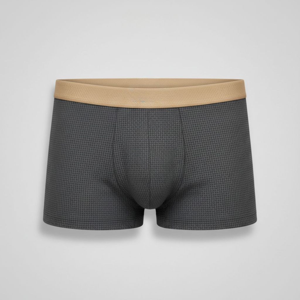 Waffle Knit Boxer Briefs (Set of 4)