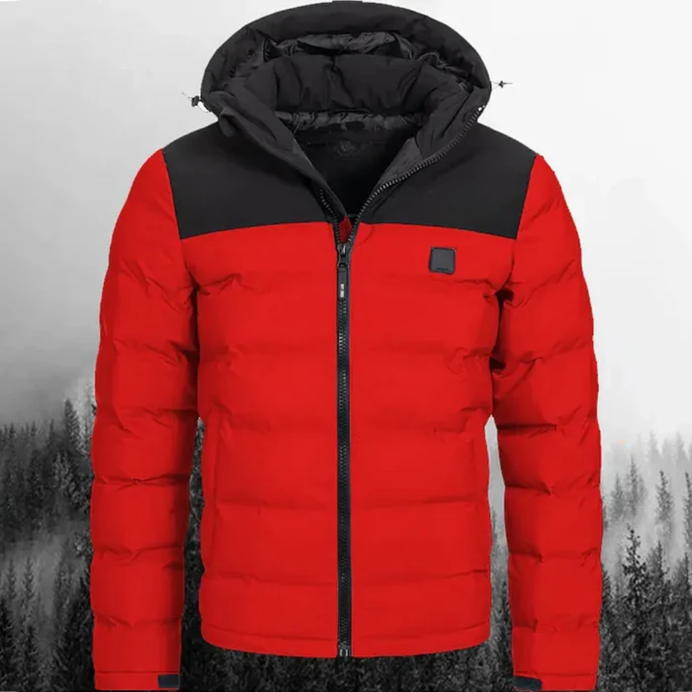 Down Jacket with Hood