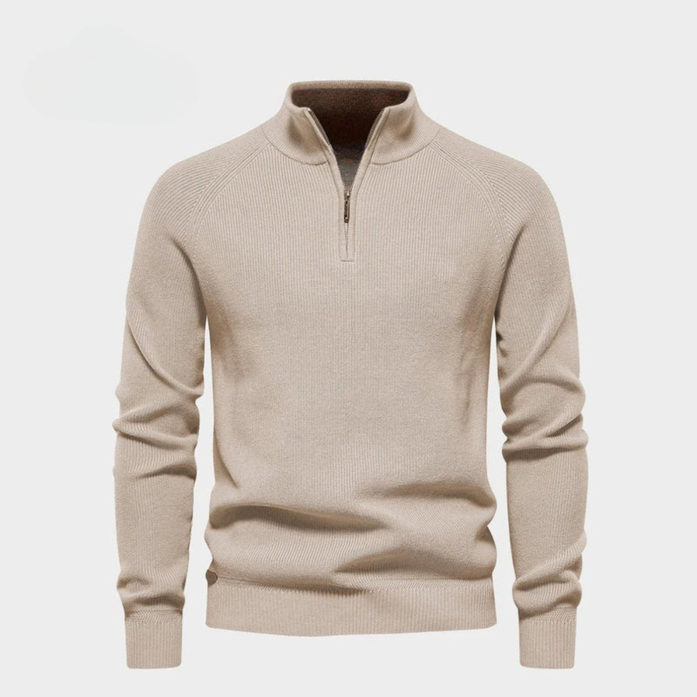 Half-Zip Blend Pullover